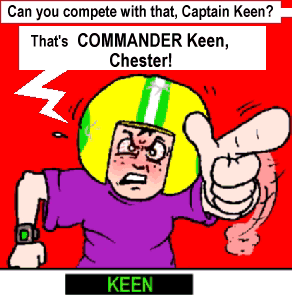 The old Captain Keen joke